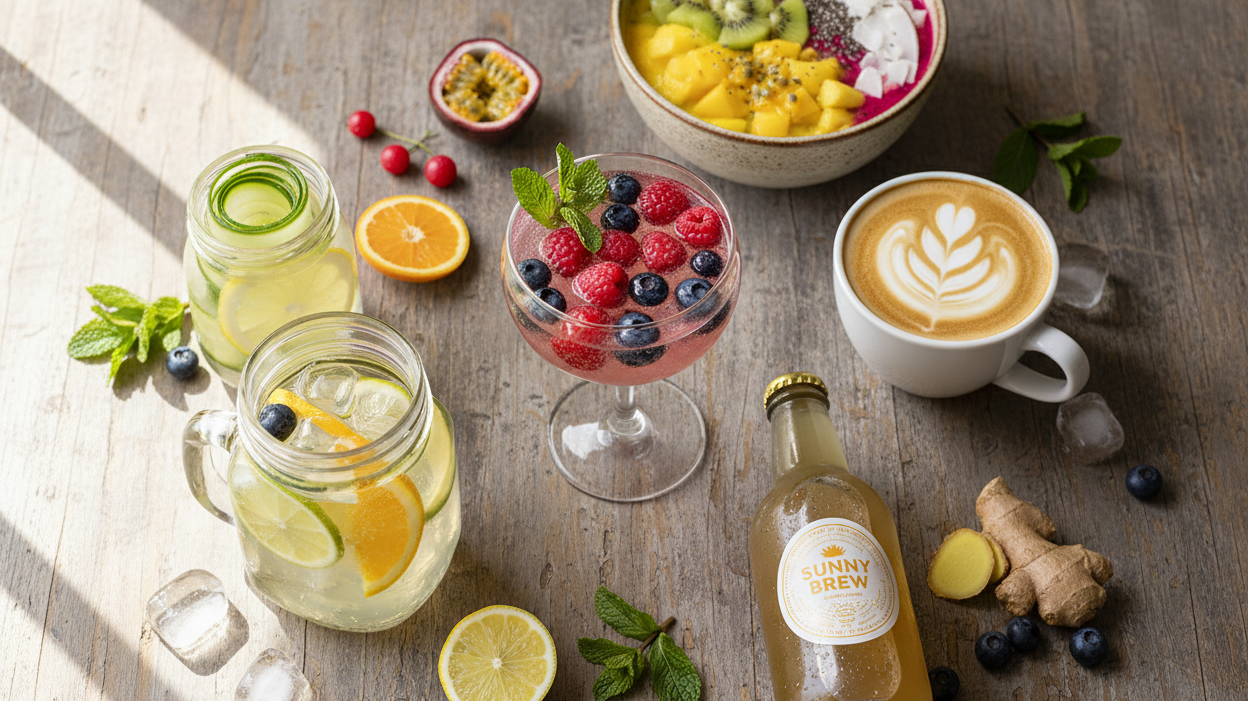 Top 5 Non-Alcoholic Drinks to Try This Season