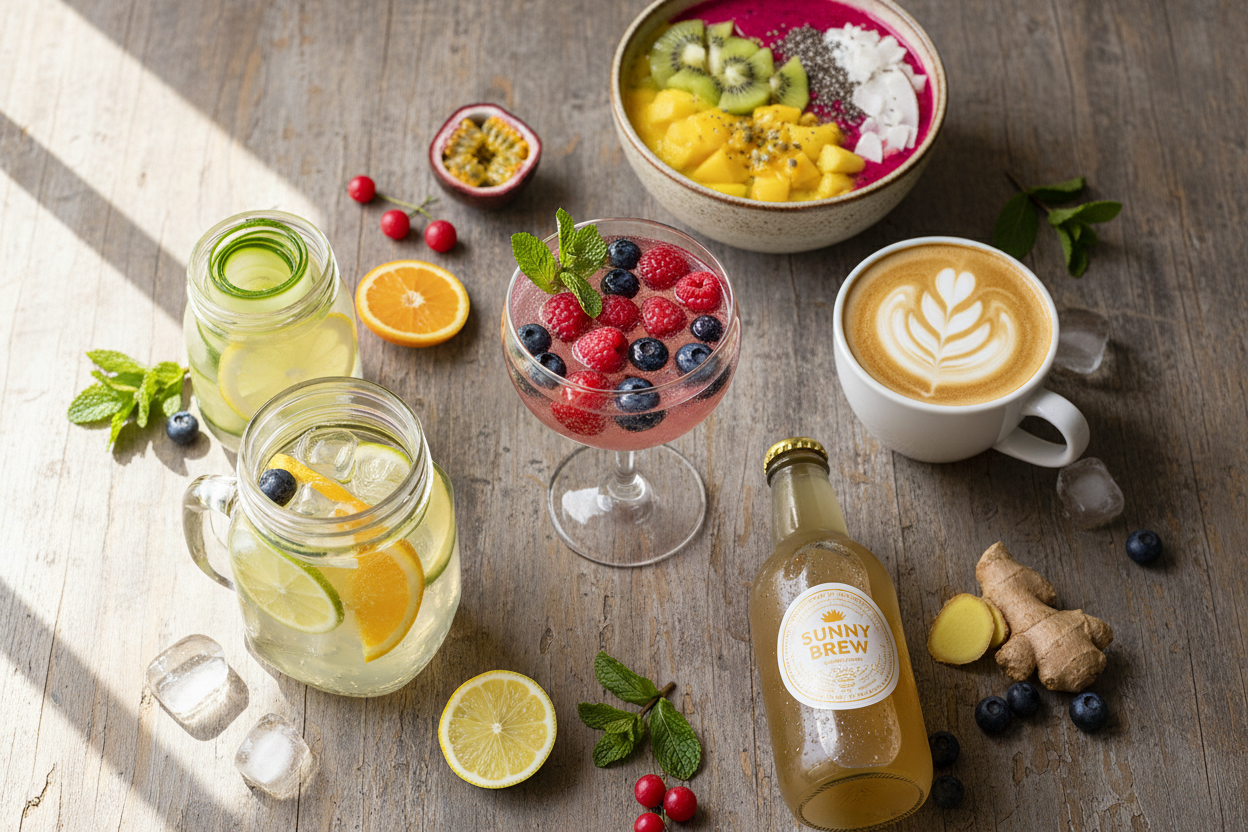 Top 5 Non-Alcoholic Drinks to Try This Season