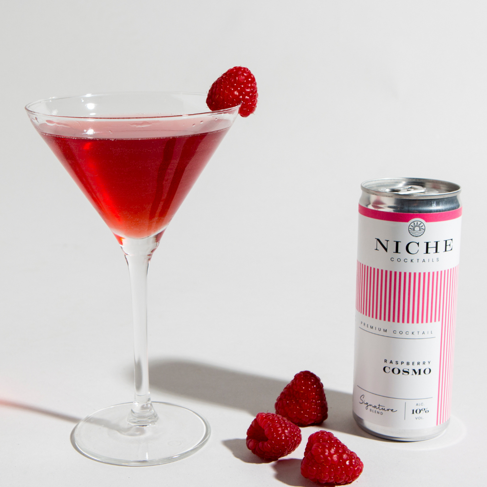 Raspberry Cosmo Niche Cocktails Boxtails