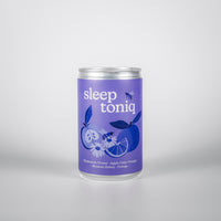Sleep Toniq: Natural sleep drink. Front of can
